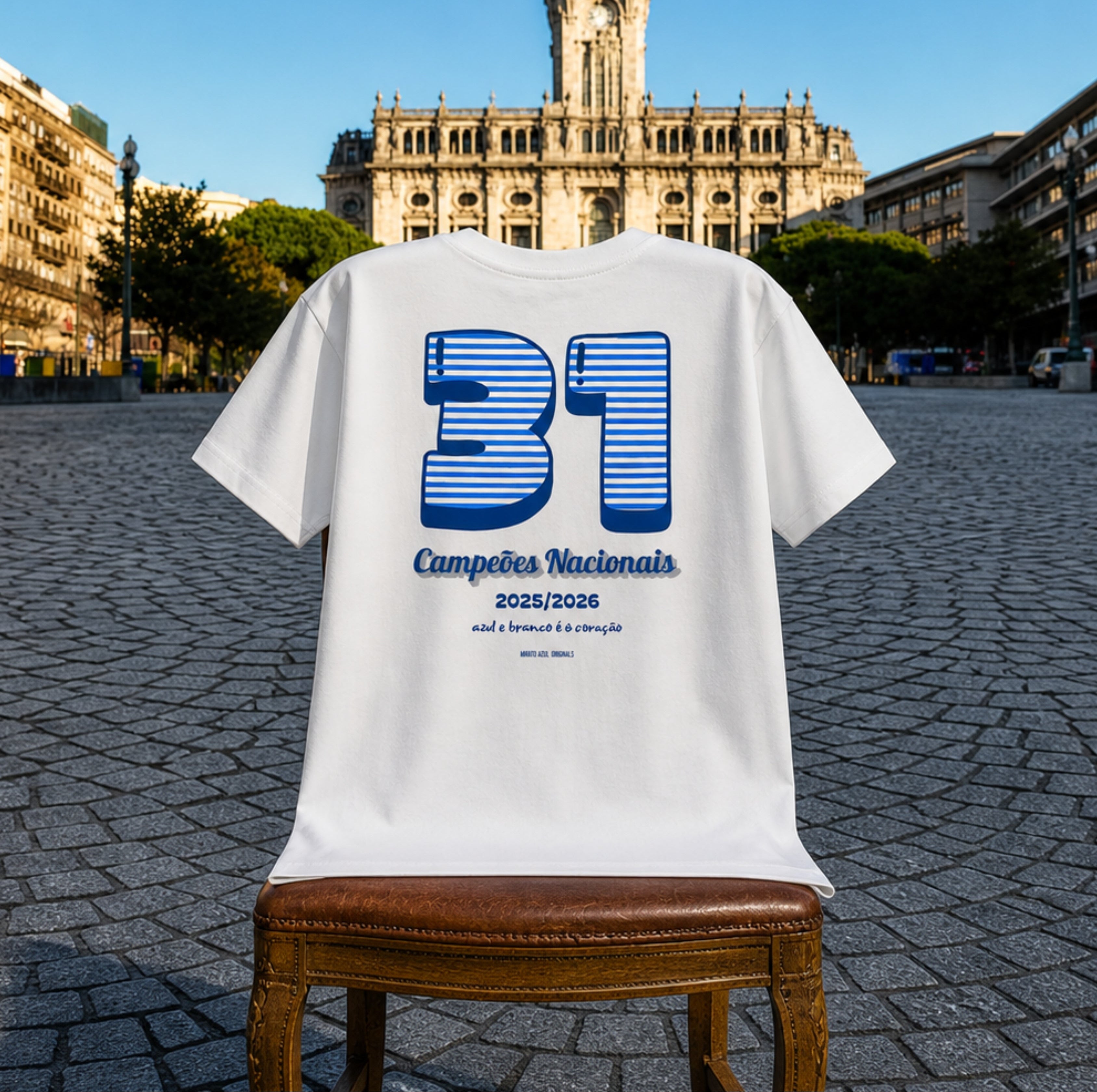 T-SHIRT 31 CAMPEÕES